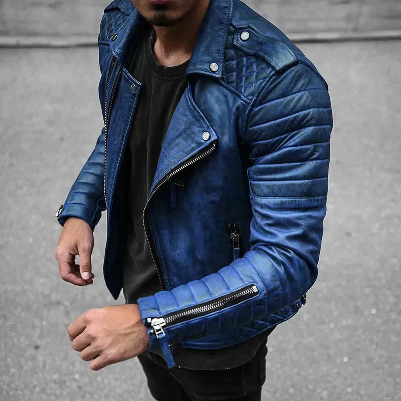 Isaiah - Men's Leather Jacket