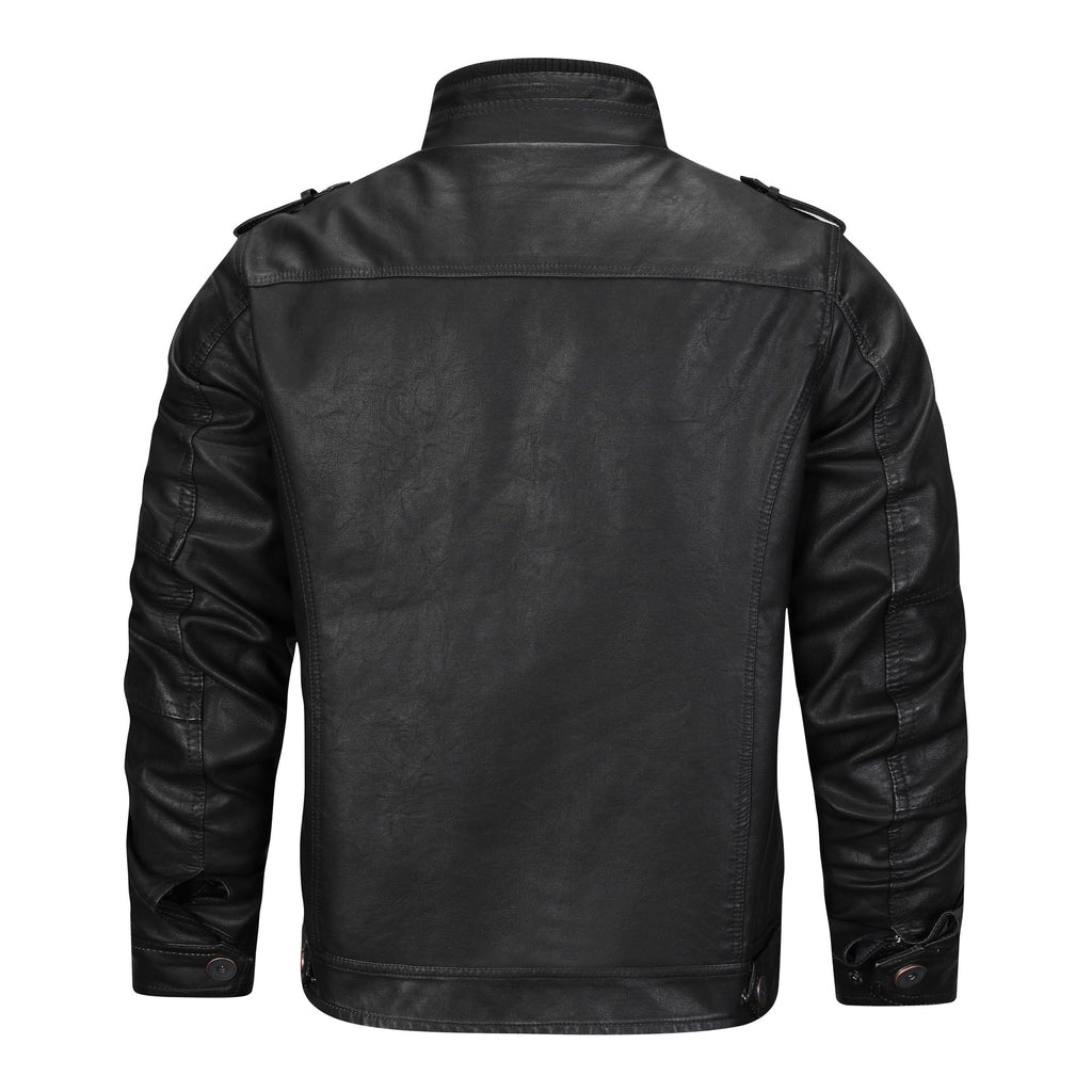 William - Faux Leather Jacket