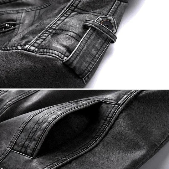 William - Faux Leather Jacket