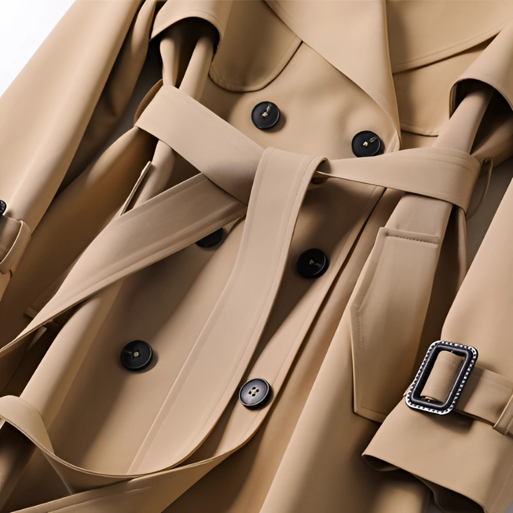 Stylish Classic Trench Coat for Timeless Elegance
