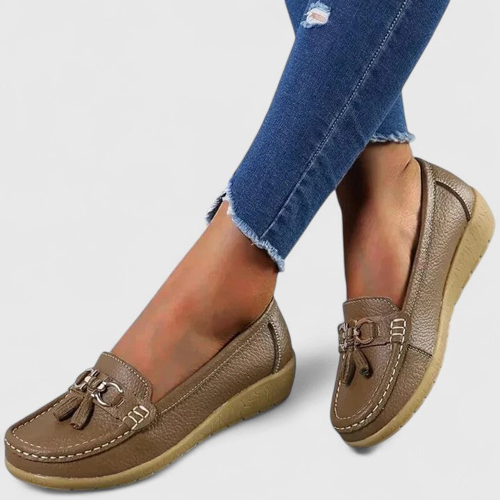 Γυναικεία Ορθοπεδικά Μοκασίνια Slip-On με Μαλακή Επένδυση για Άνεση