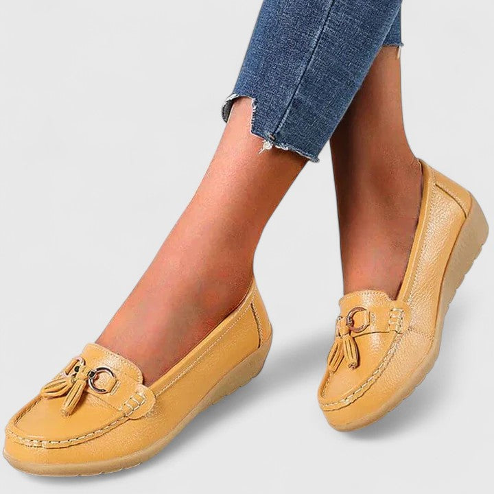 Γυναικεία Ορθοπεδικά Μοκασίνια Slip-On με Μαλακή Επένδυση για Άνεση