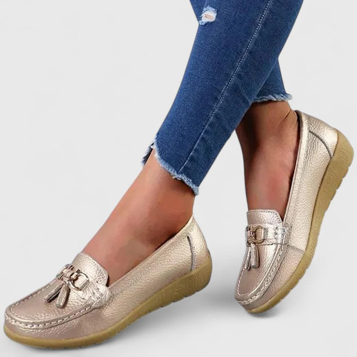 Γυναικεία Ορθοπεδικά Μοκασίνια Slip-On με Μαλακή Επένδυση για Άνεση
