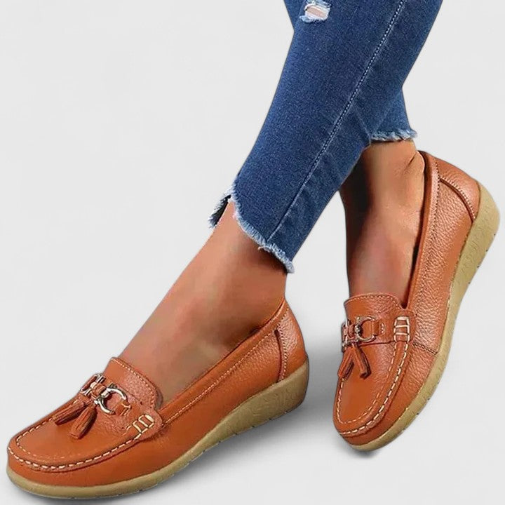 Γυναικεία Ορθοπεδικά Μοκασίνια Slip-On με Μαλακή Επένδυση για Άνεση