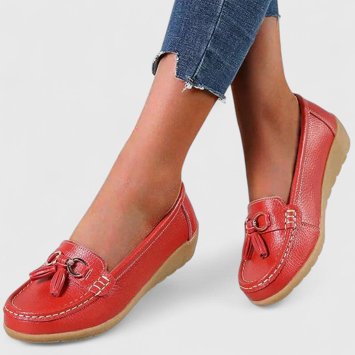 Γυναικεία Ορθοπεδικά Μοκασίνια Slip-On με Μαλακή Επένδυση για Άνεση