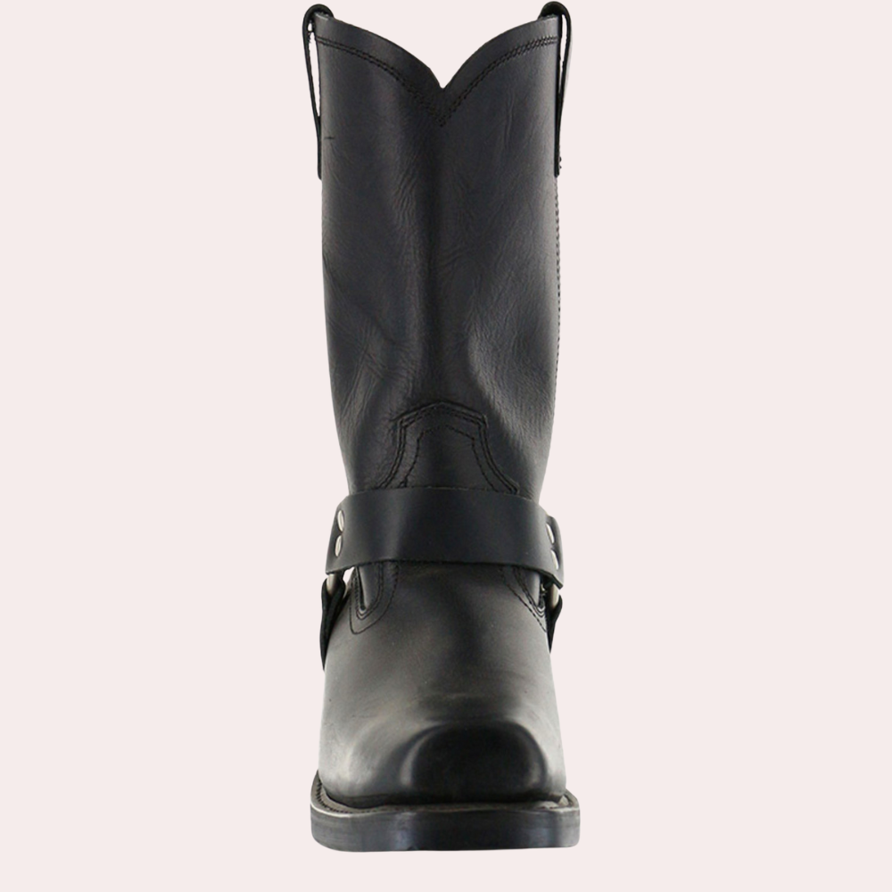 Men's Western Leather Boots Rodeo Style