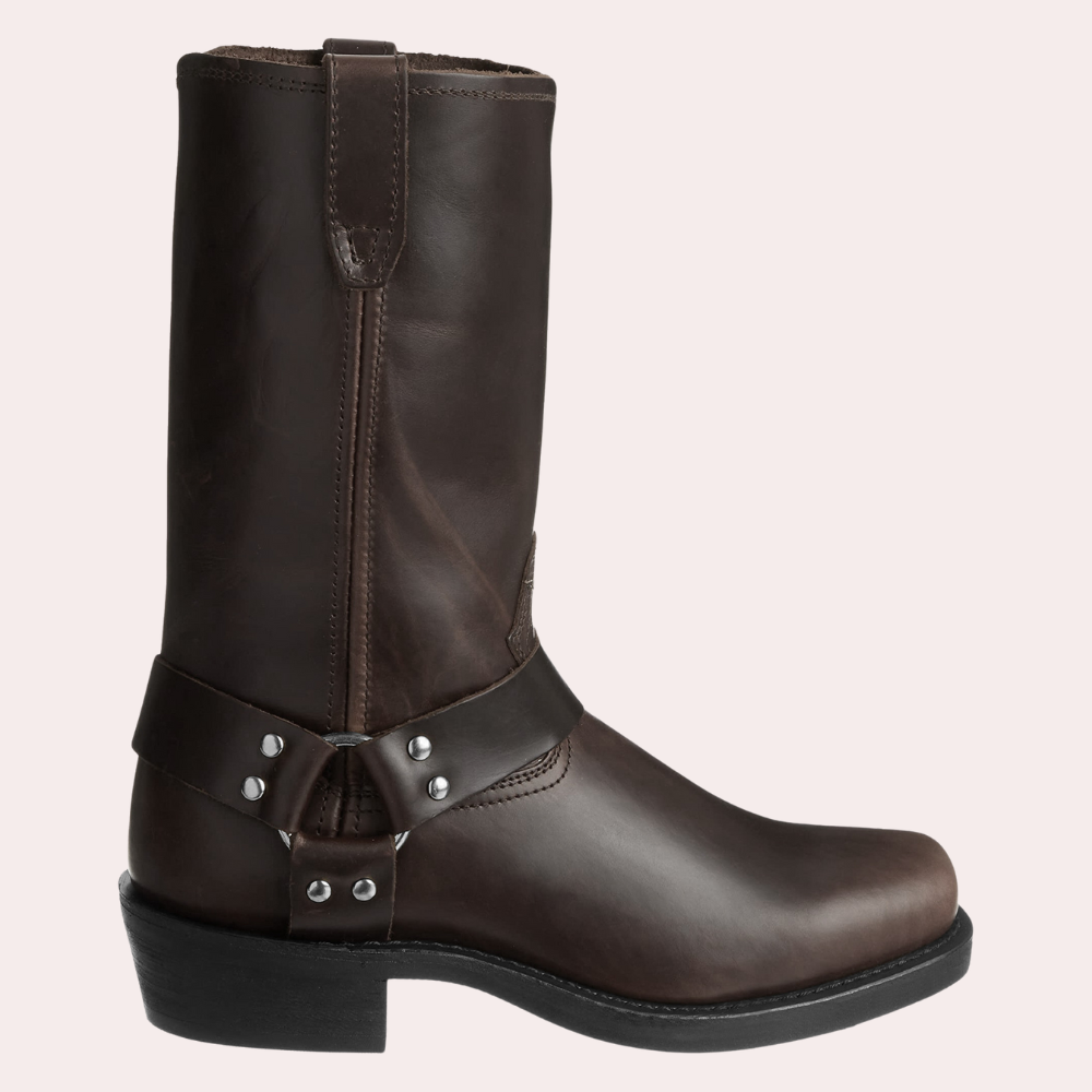 Men's Western Leather Boots Rodeo Style