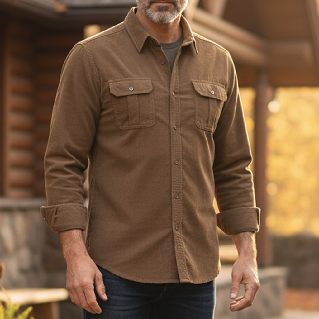 Carson - Casual Corduroy Shirt