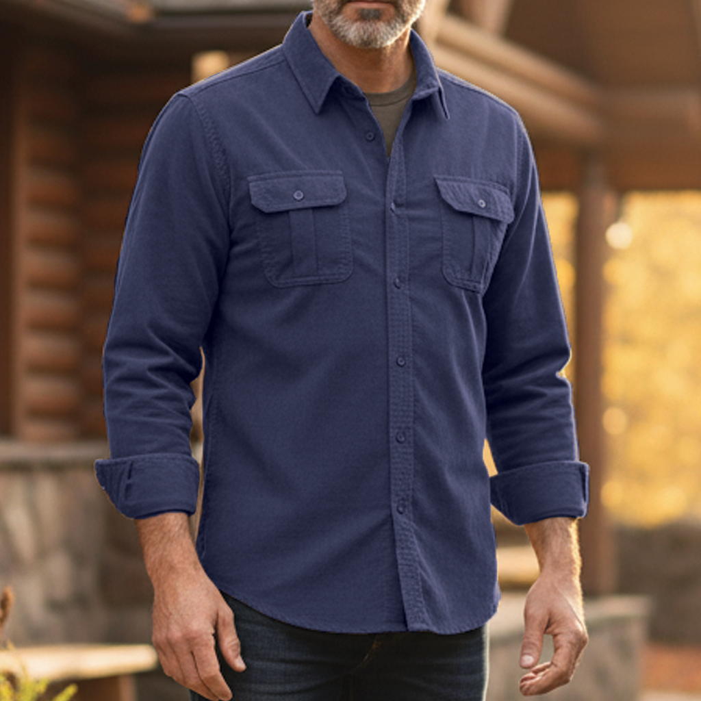 Carson - Casual Corduroy Shirt