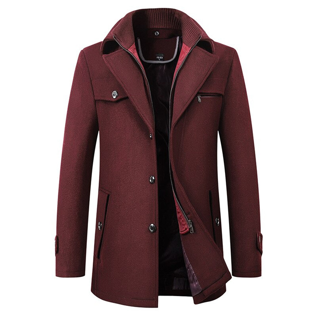 Elijah - Wool Blend Overcoat