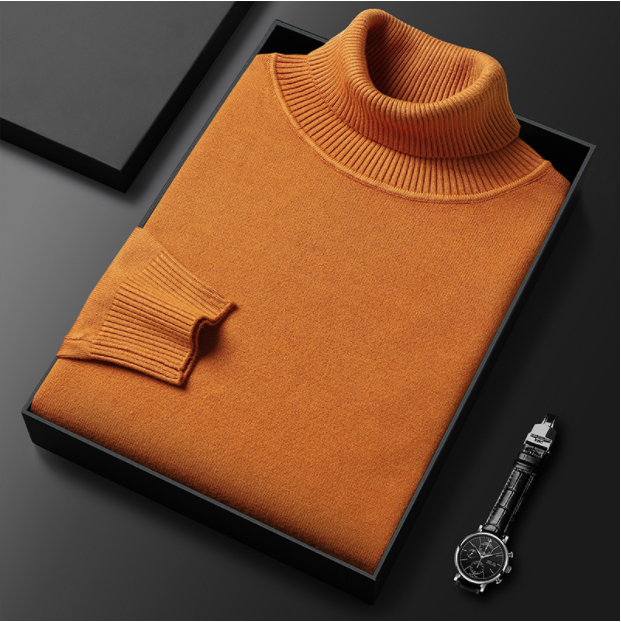 Logan - Cashmere Turtleneck Sweater