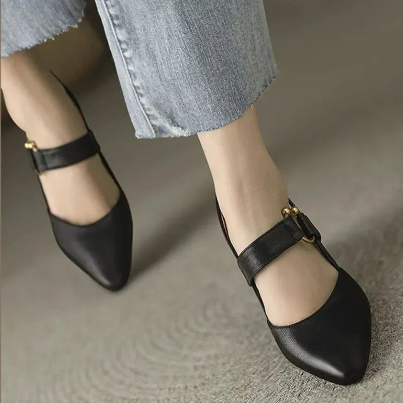 Camila - Slingback Block Pumps