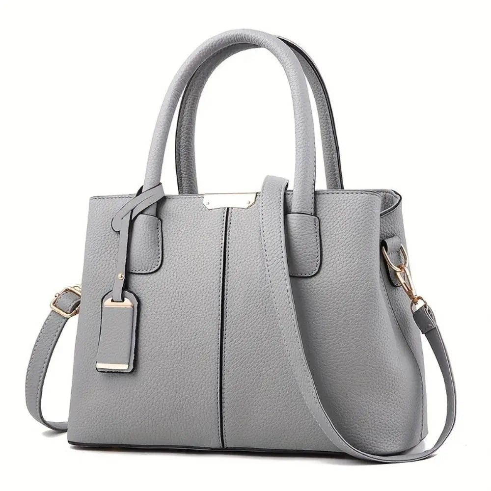Martha - Vegan Leather Structured Handbag