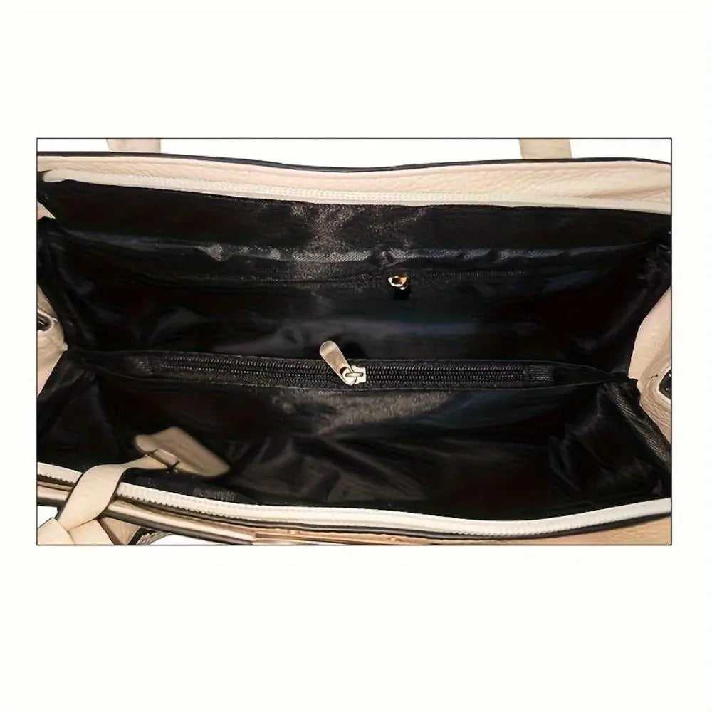 Martha - Vegan Leather Structured Handbag