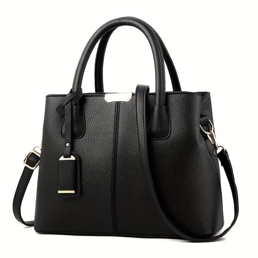 Martha - Vegan Leather Structured Handbag