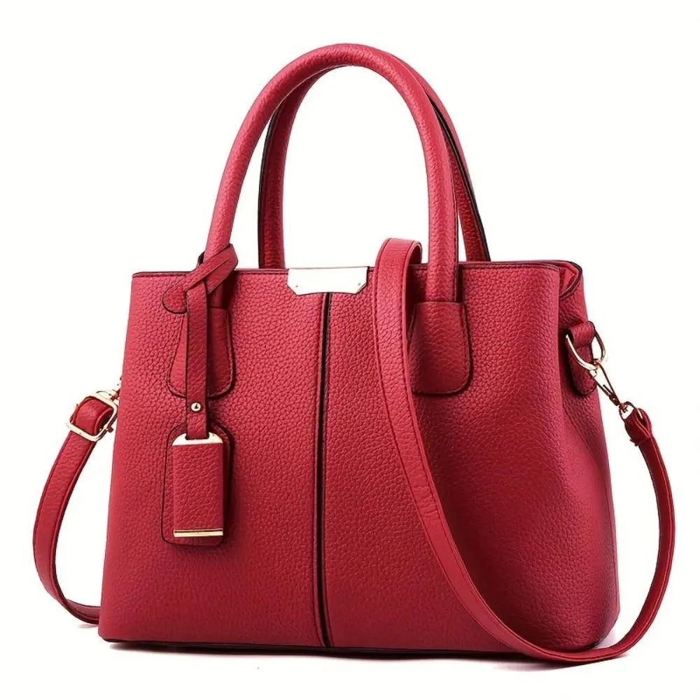 Martha - Vegan Leather Structured Handbag