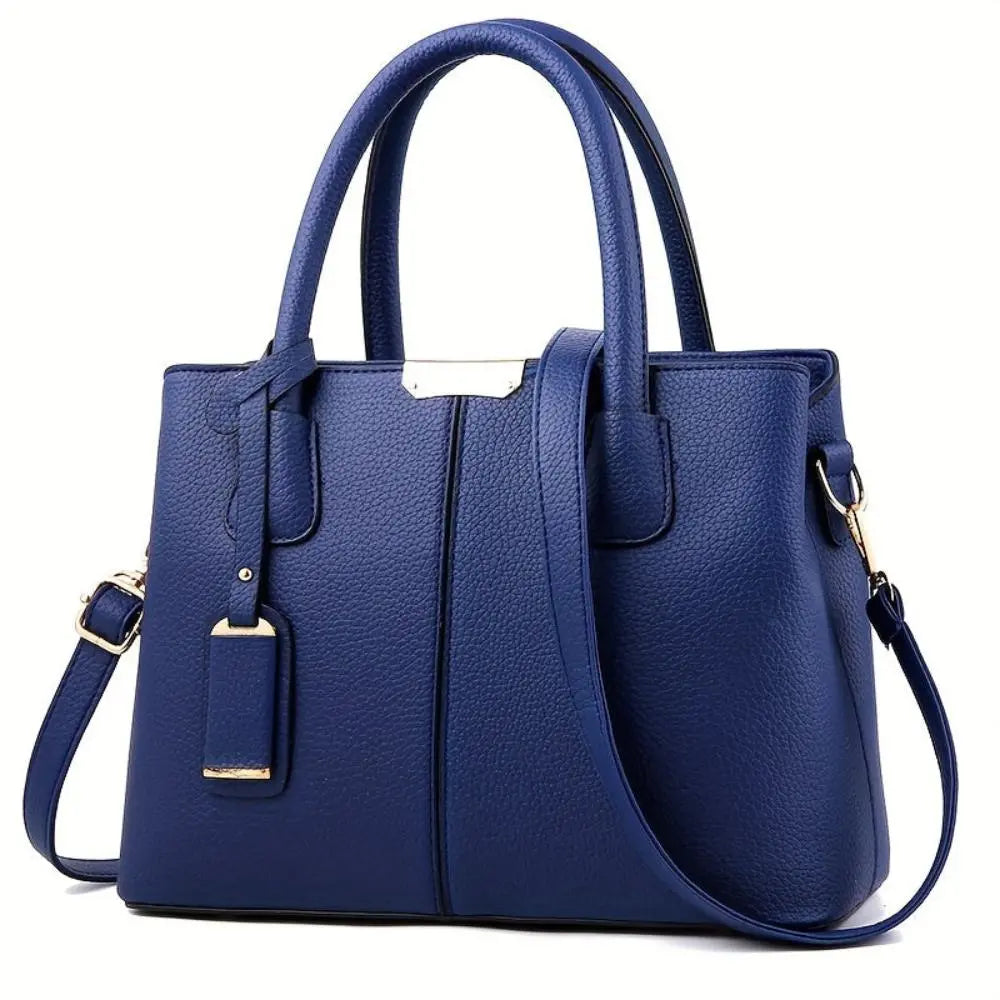 Martha - Vegan Leather Structured Handbag