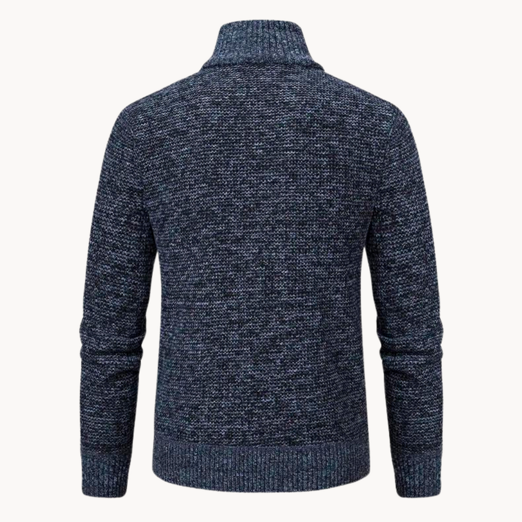 Carson - Comfort Zip-Up Sweater