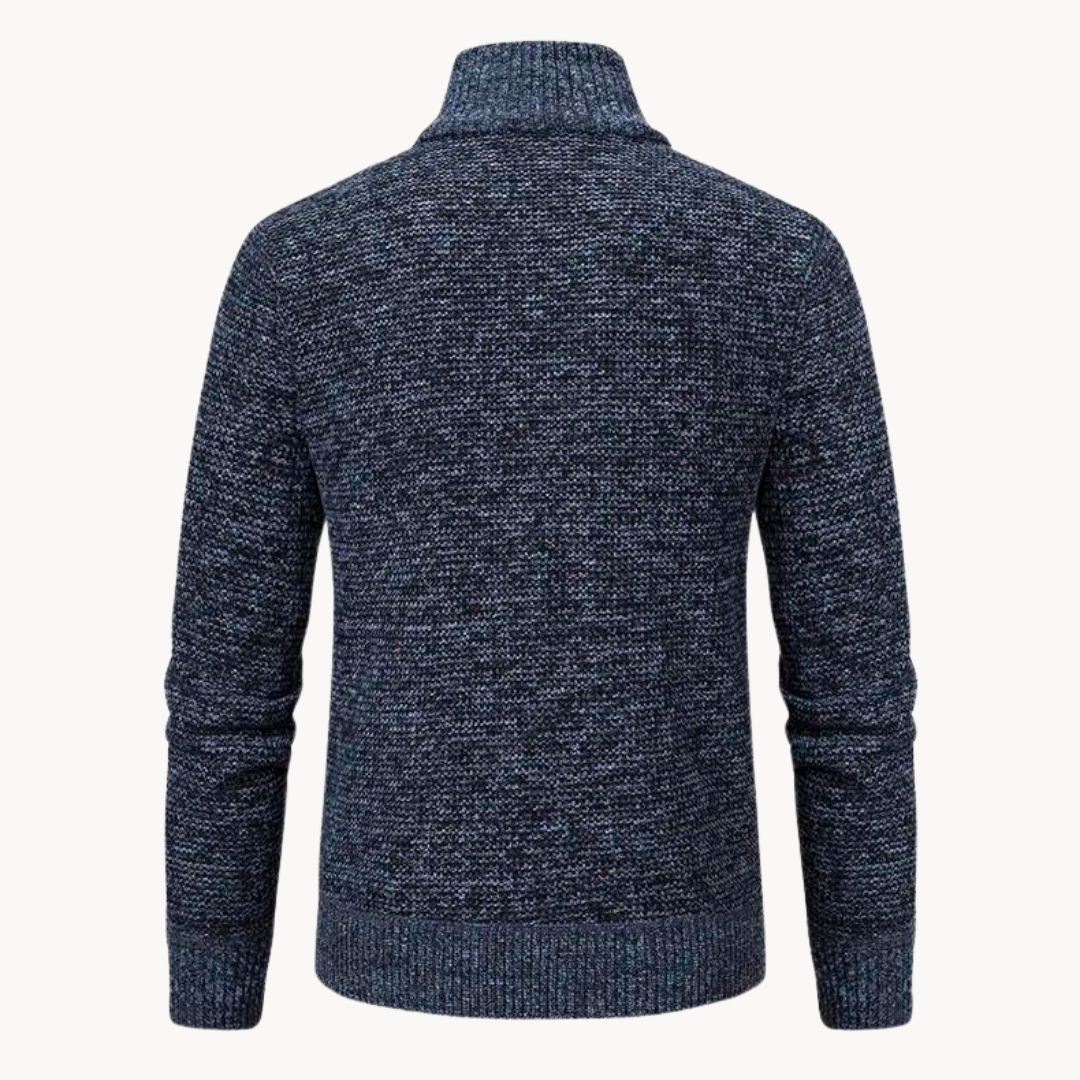 Carson - Comfort Zip-Up Sweater