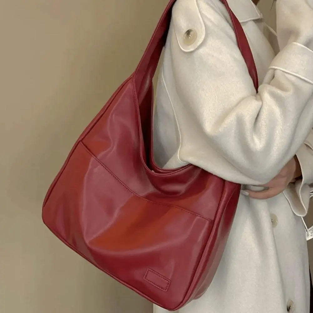 Marilyn - Vegan Leather Hobo Shoulder Bag