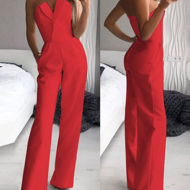 Elena - Elegant Sleeveless Jumpsuit