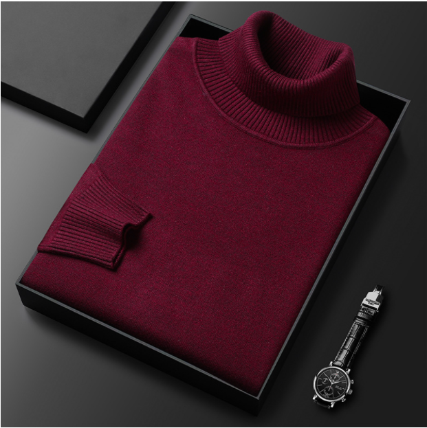 Logan - Cashmere Turtleneck Sweater