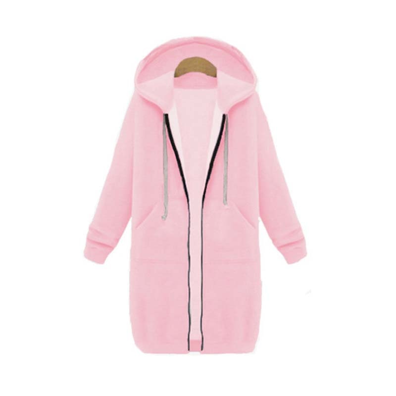 Bonnie - Longline Zip Hoodie
