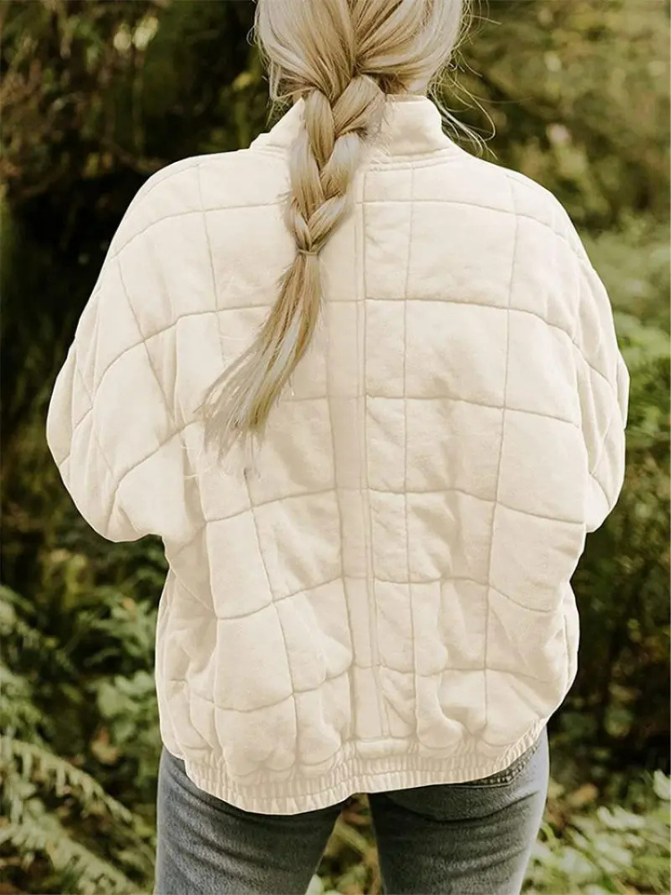 Women's Quilted Lightweight Jacket with Pockets