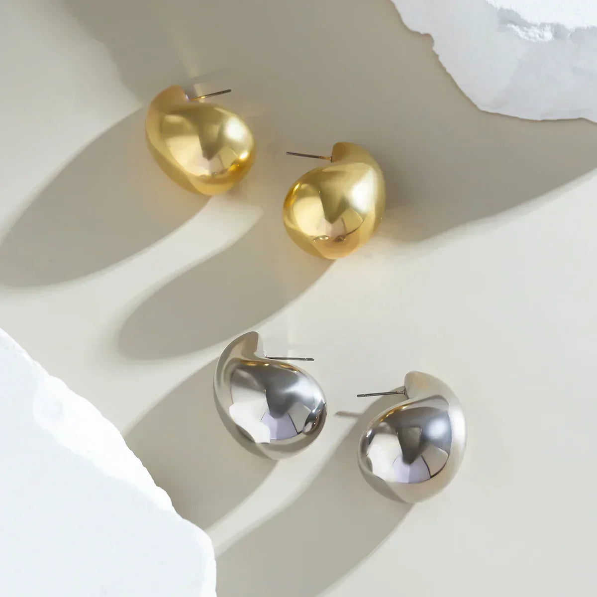 Susan - Bold Teardrop Earrings