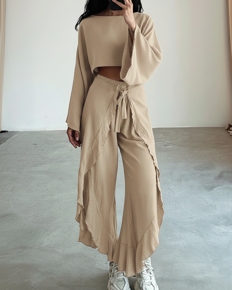 Stacy - Gauze Two-Piece Set