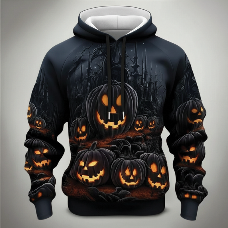 Luke - Halloween Pumpkin Hoodie