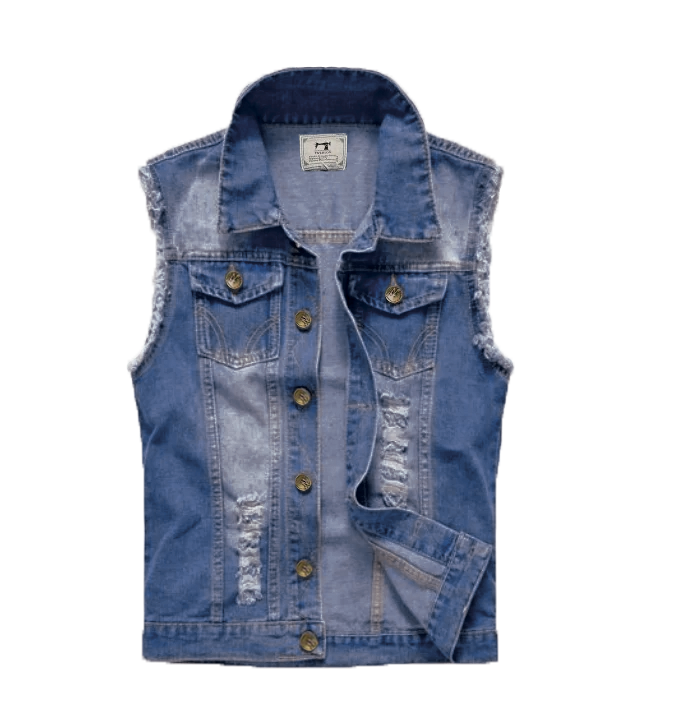 Josiah - Denim Vest