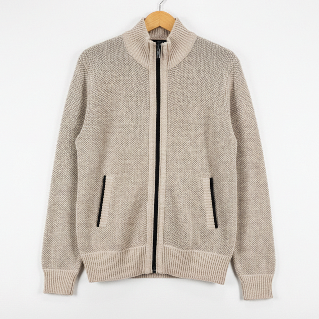 Jordan - Knit Zip Sweater
