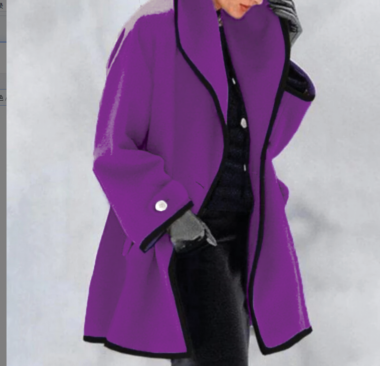 Elizabeth – Oversized Coat