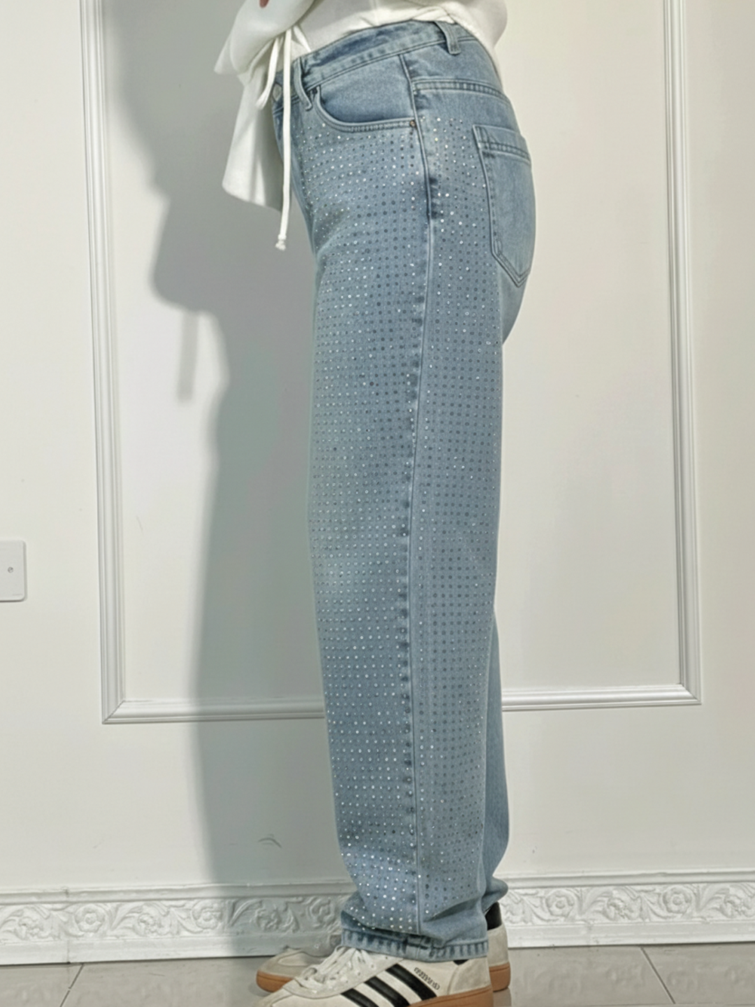 Naomi - Wide-Leg Denim Jeans
