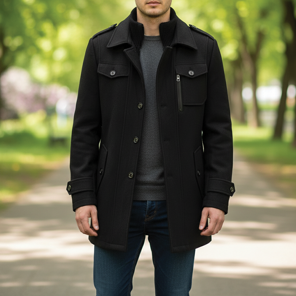 Maverick - Wool Blend Coat