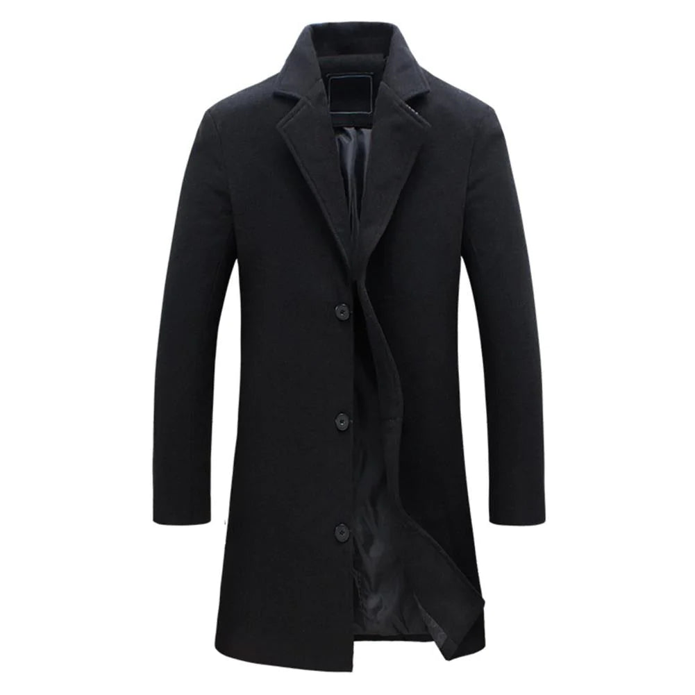 John - Wool Blend Overcoat