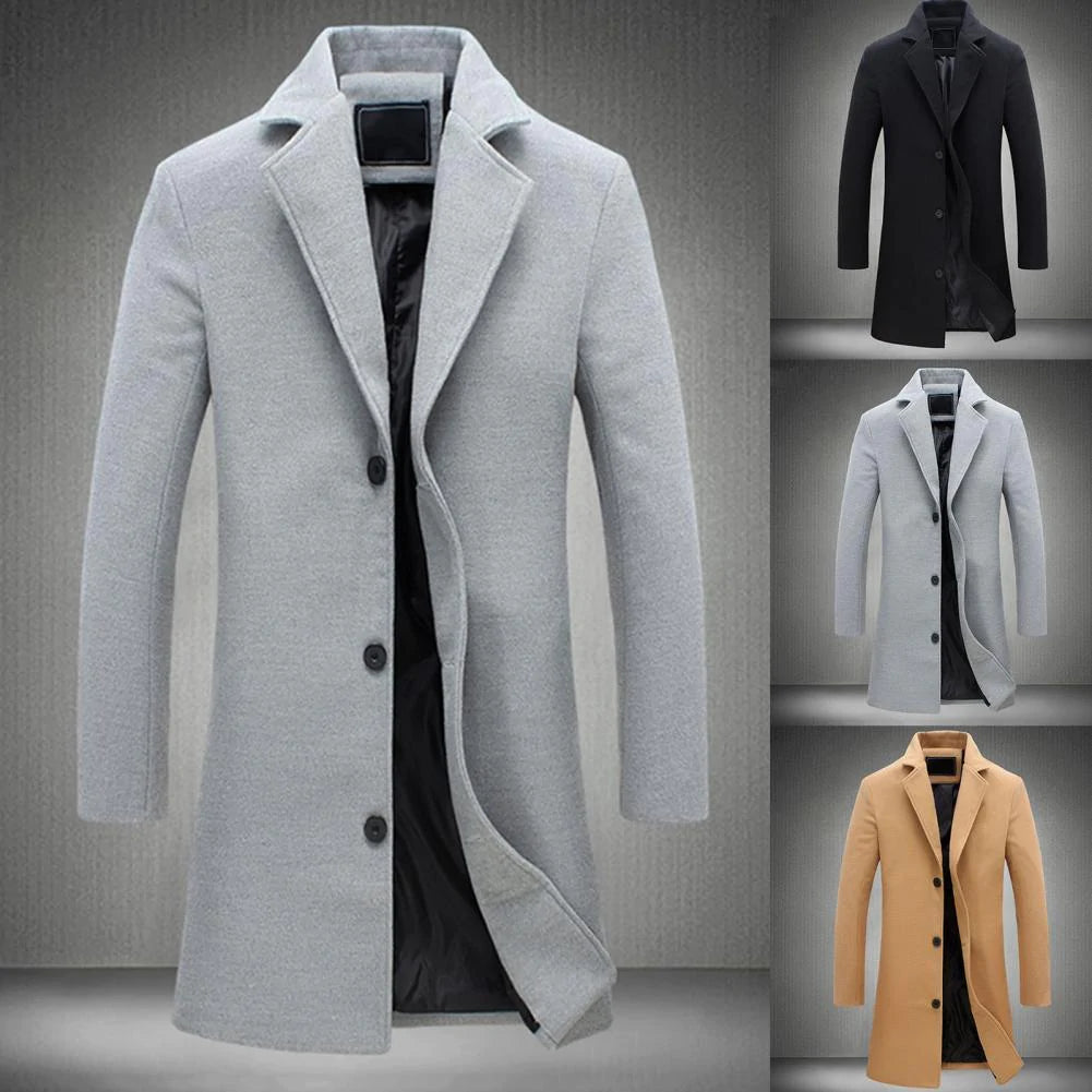 John - Wool Blend Overcoat