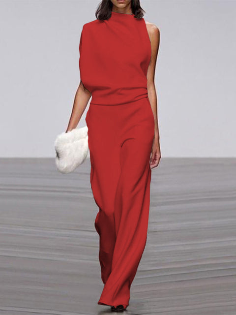 Clara - Elegant Sleeveless Jumpsuit