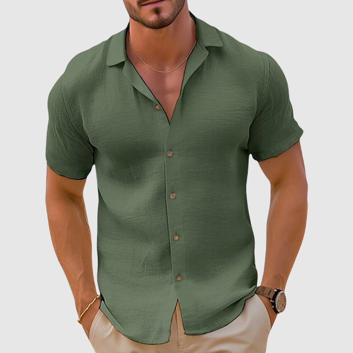 Parker - Casual Button Shirt