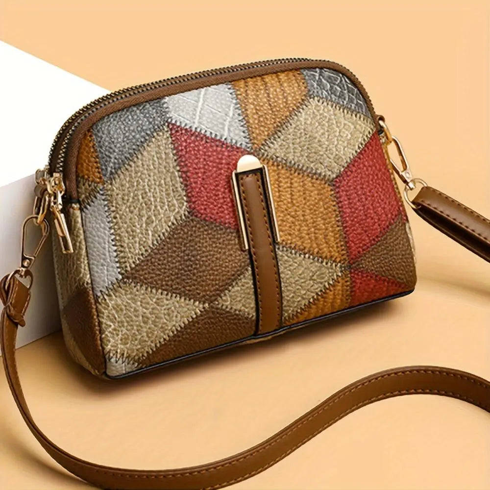 Gail - Geometric Print Crossbody
