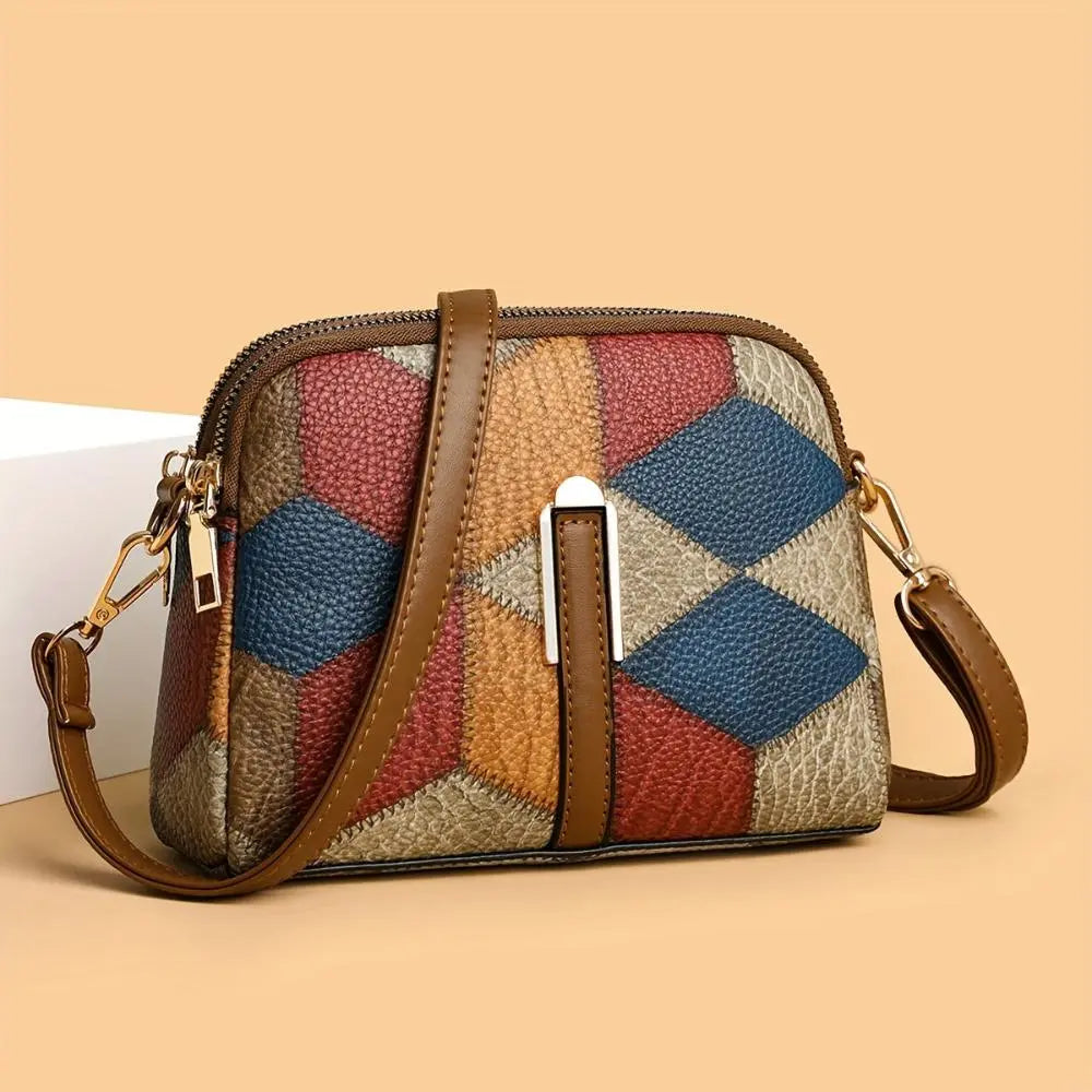 Gail - Geometric Print Crossbody