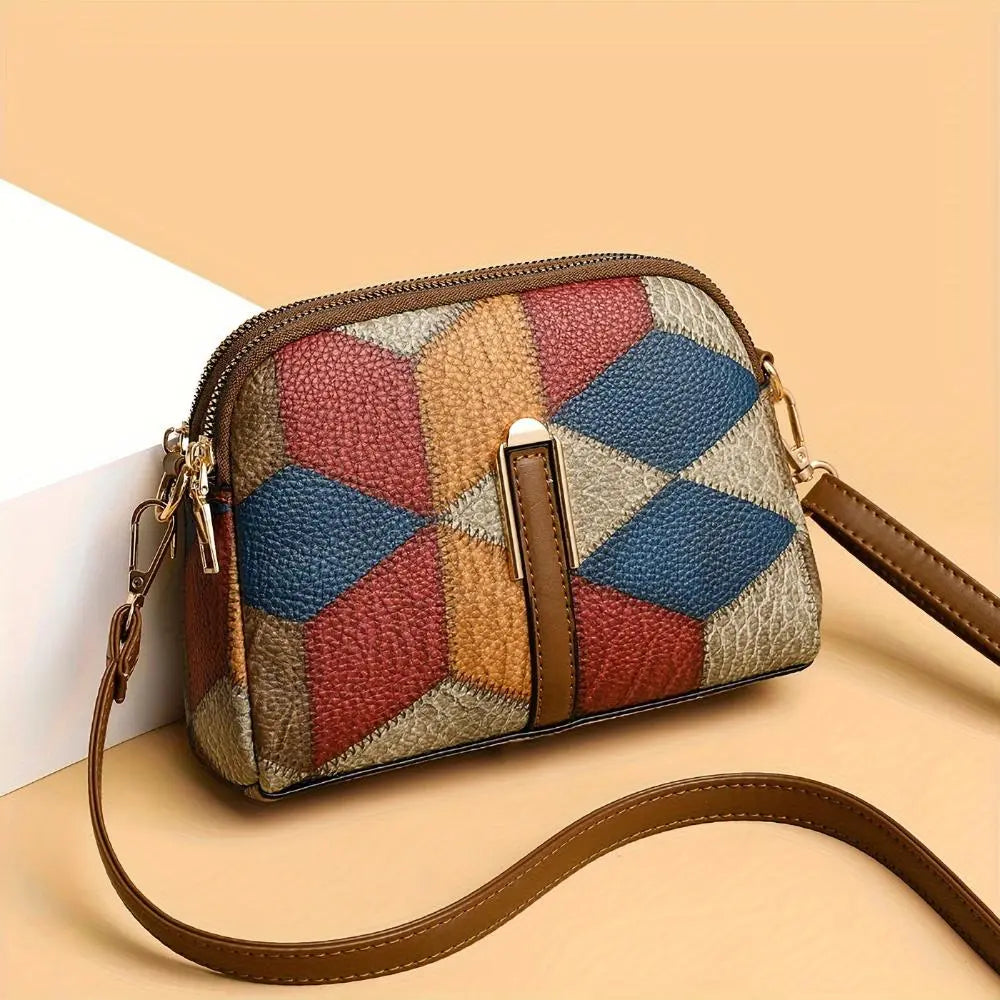 Gail - Geometric Print Crossbody