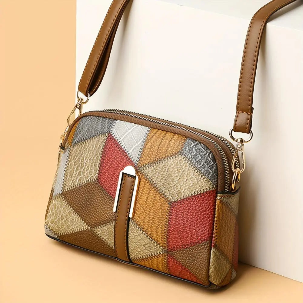 Gail - Geometric Print Crossbody
