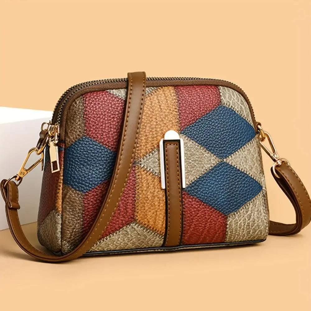 Gail - Geometric Print Crossbody