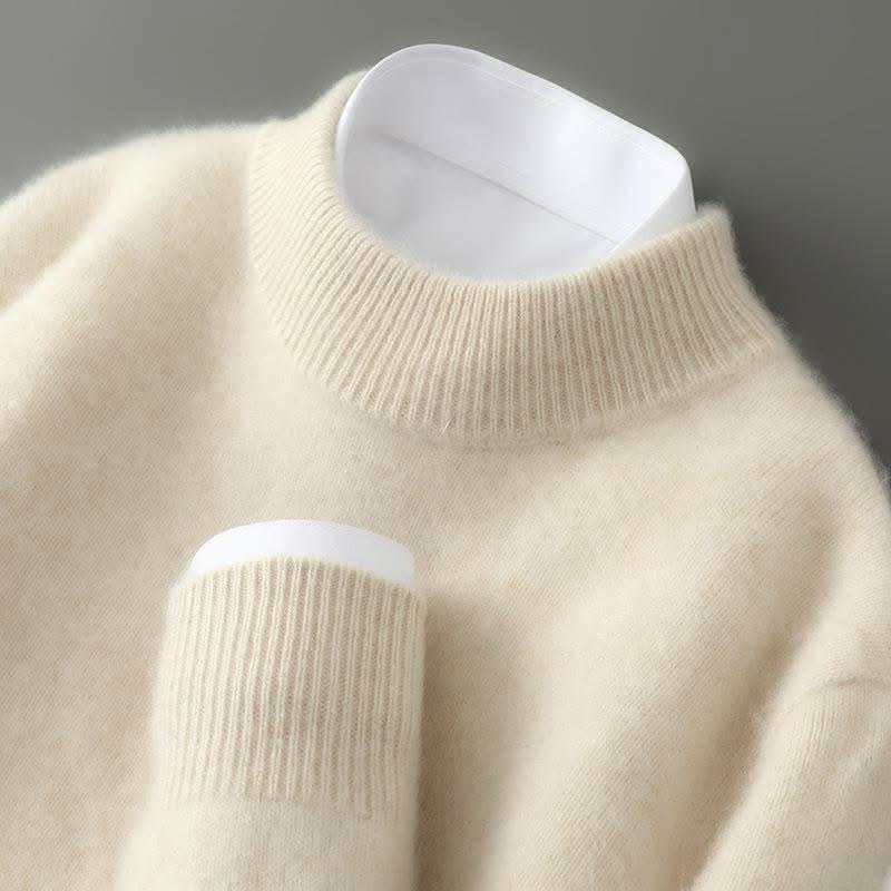 Women's Classic Knit Mock Neck Sweater