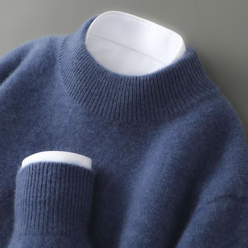 Women's Classic Knit Mock Neck Sweater