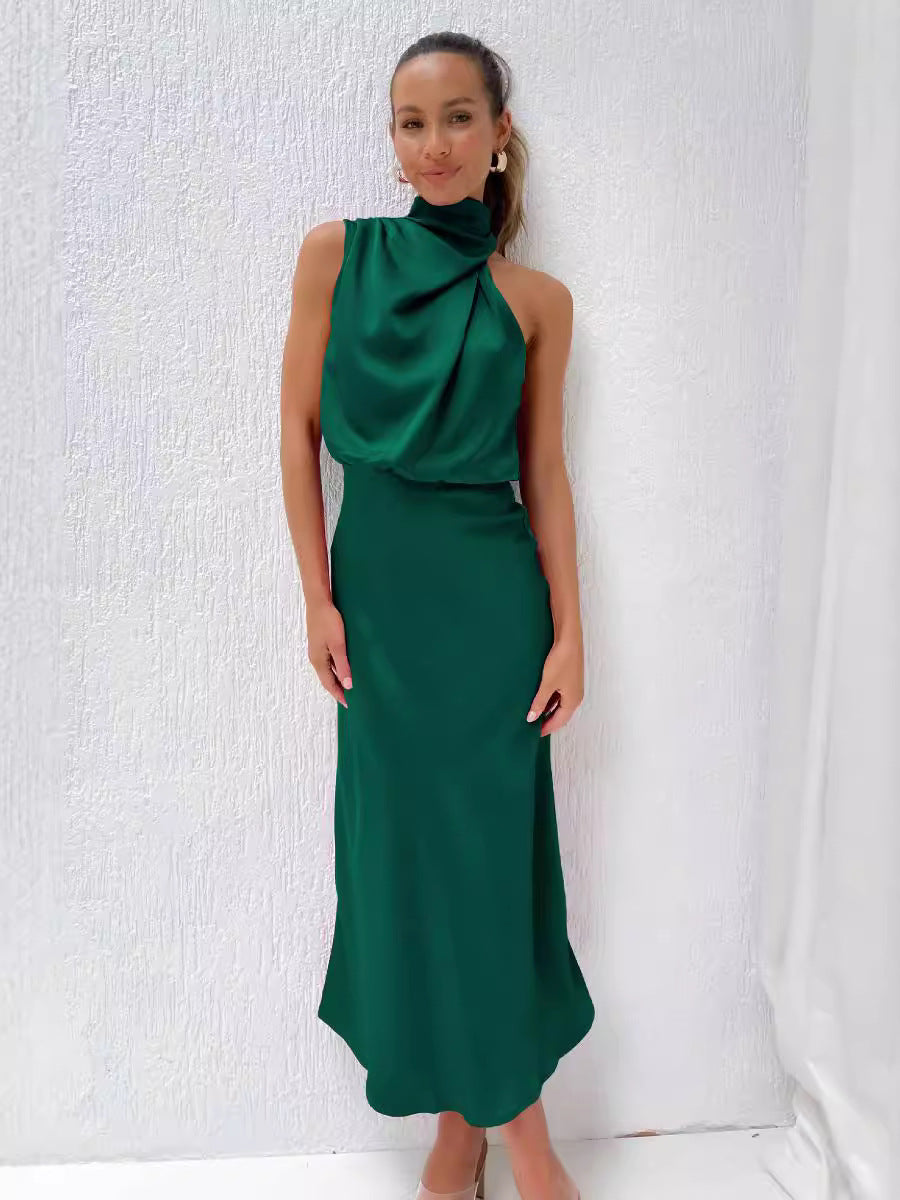 Diane - Satin Maxi Dress