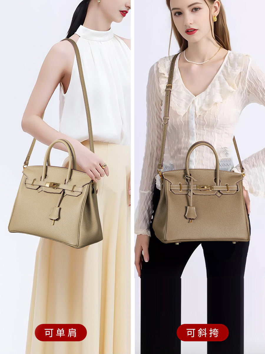 Jessica - Structured Leather Handbag