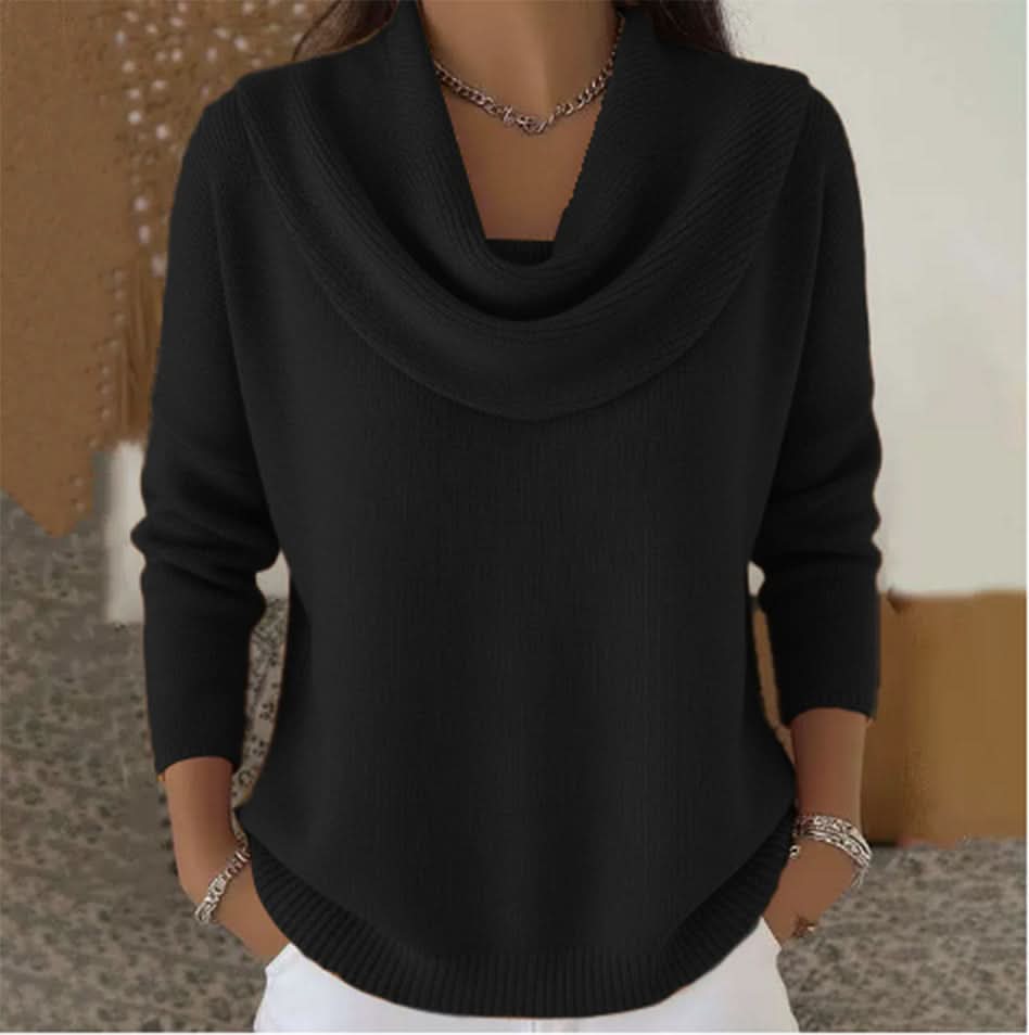 Women's Cowl Neck Cozy Knit Sweater